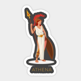 Athena Greek Mythology Sticker